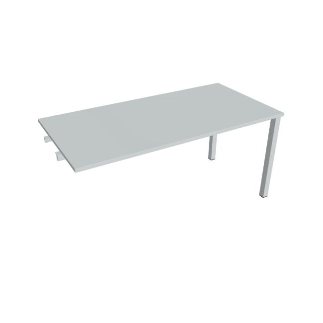 [ON162982] Besprechungstisch Uni, für Längsverkettung, 160x75,5x80 cm, grau/grau