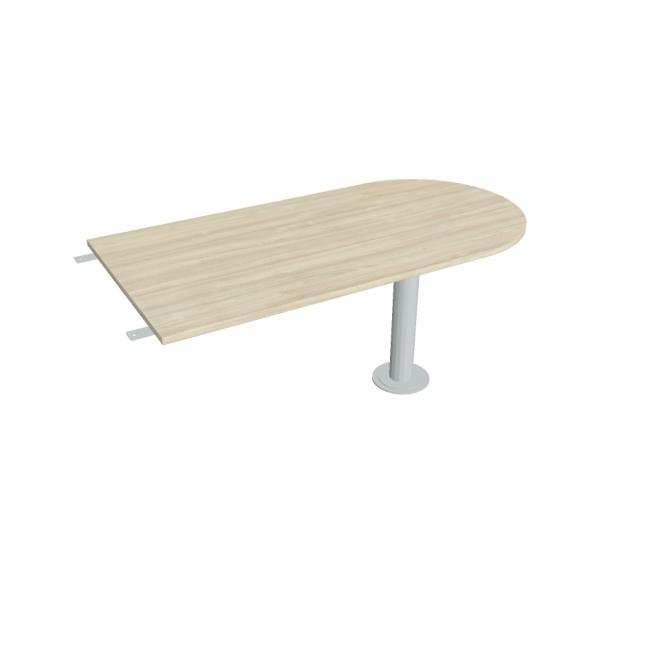 [ON165019] Beistelltisch Cross, 160 x 75,5 x 80 cm, Akazie/Metall
