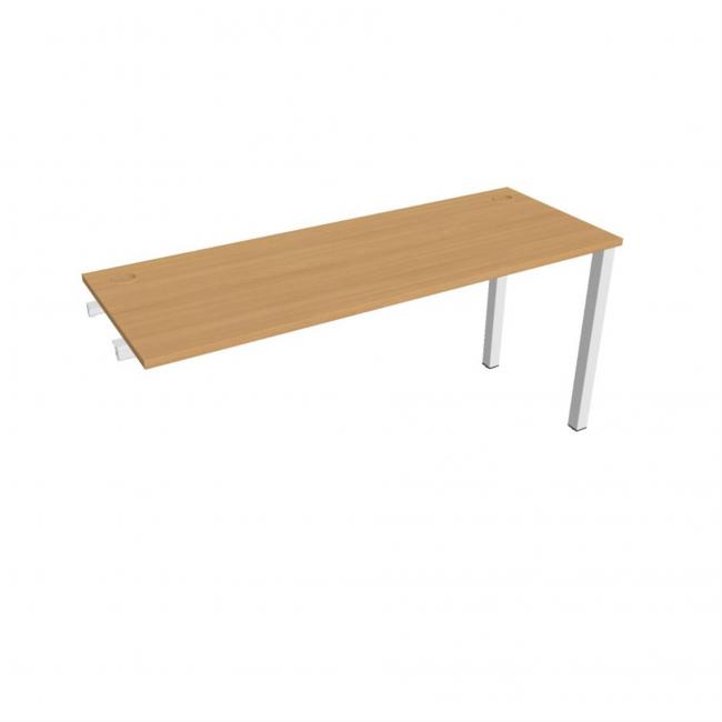 [ON169033] Uni-Werkbank für Längsverkettung, 160 x 75,5 x 60 cm, Buche/Weiß