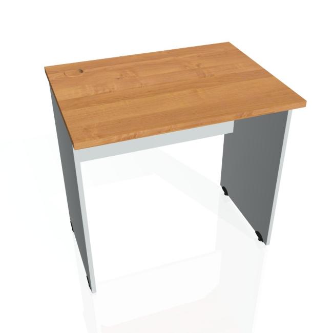 [ON180038] Tor-Schreibtisch, 80x75,5x60 cm, Erle/Grau