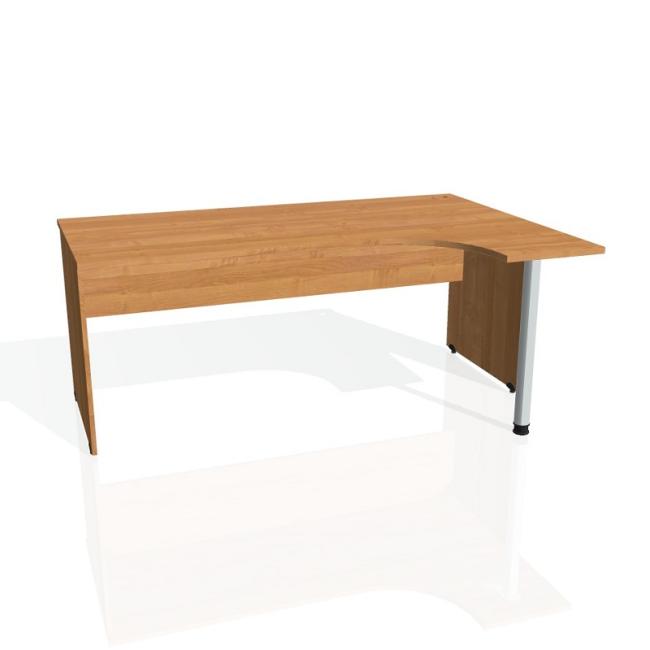 Torablage, ergonomisch, links, 180x75,5x120 cm, Erle/Erle
