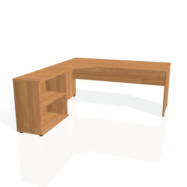 [ON180433] Torablage, ergonomisch, rechts, 180x75,5x200 cm, Erle/Erle