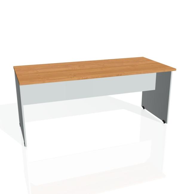 Konferenztisch Gate, 180 x 75,5 x 80 cm, Erle/Grau