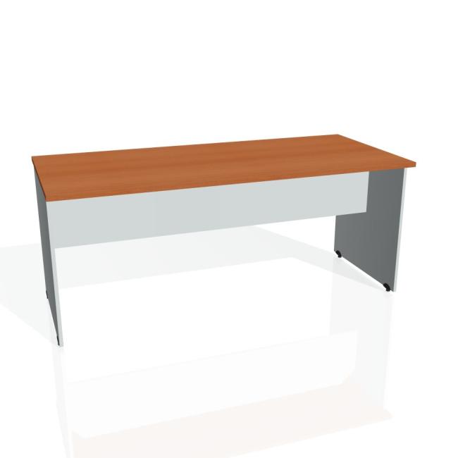 [ON180758] Gate-Konferenztisch, 180 x 75,5 x 80 cm, Kirsche/Grau