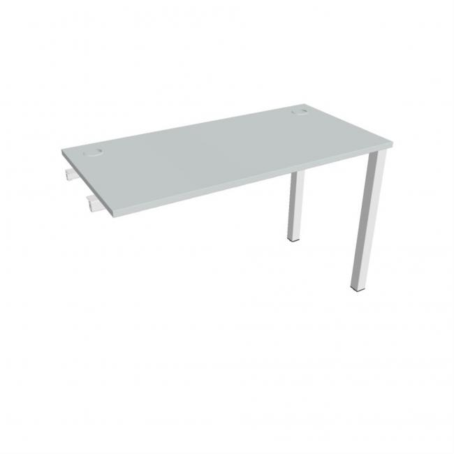 [ON182483] Uni-Werkbank für Längsverkettung, 120 x 75,5 x 60 cm, grau/weiß