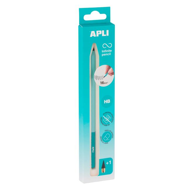 APLI Infinite Bleistift – 3-teiliges Set, blau