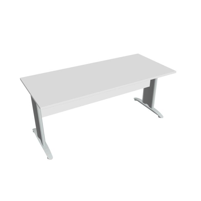 [ON185699] Besprechungstisch Cross, 180 x 75,5 x 80 cm, weiß/metall