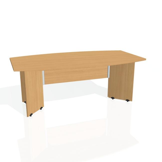[ON200022] Konferenztisch Gate, 200 x 75,5 x 110 cm, Buche/Buche
