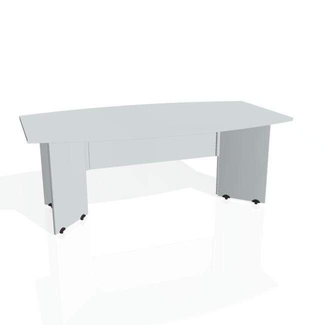 [ON200088] Gate-Konferenztisch, 200 x 75,5 x 110 cm, grau/grau
