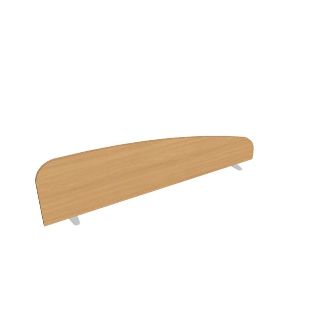 Hobis Tischparavent, rund, 160 cm, Buche