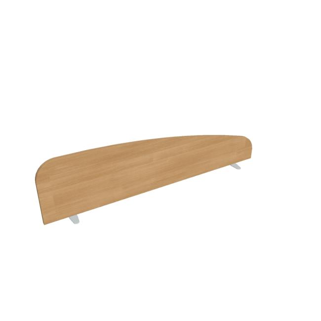 [ON215540] Hobis Tischparavent, rund, 160 cm, Eiche