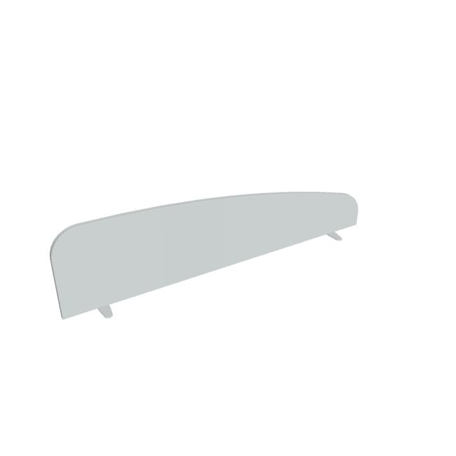 [ON215580] Hobis runder Tischparavent, 160 cm, grau