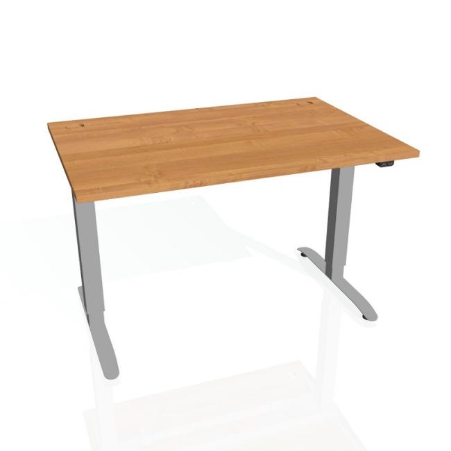 [ON216033] Schreibtisch Motion, ZO, 2S, 160x70,5-120,5x80 cm, Erle/Grau