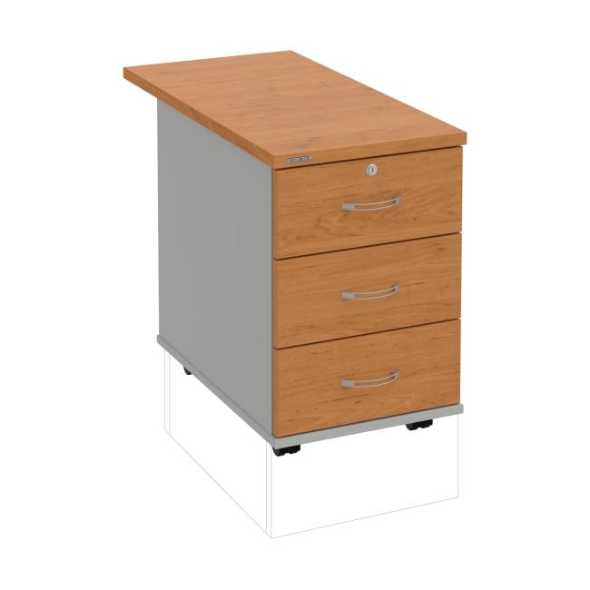 [ON238038] Hobis-Container, 40x60x80 cm, Erle/Grau