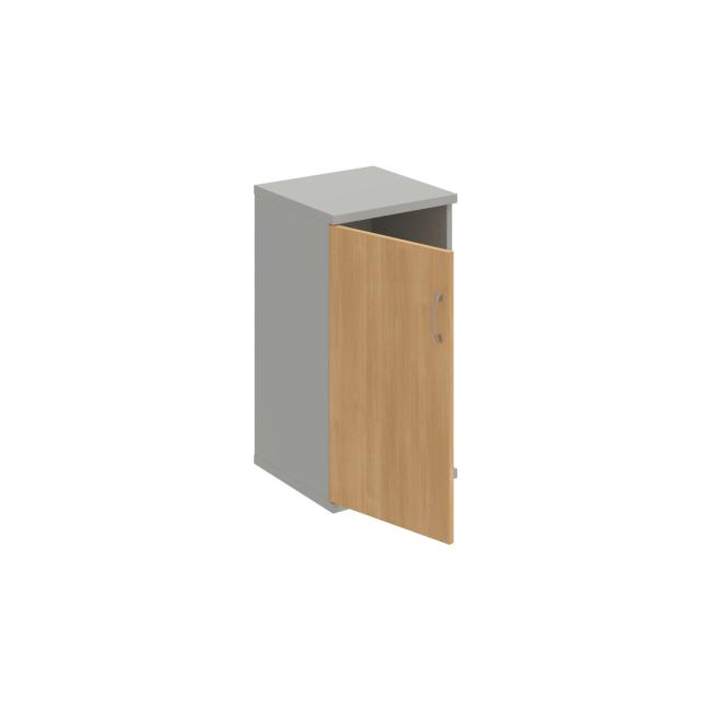Regalschrank L Strong, 40x76,8x40 cm, Eiche/Grau