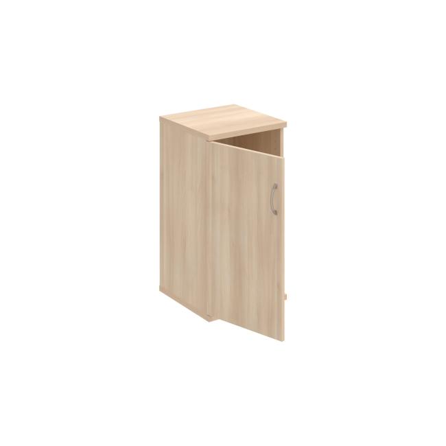 Stabiles L-förmiges Regal, 40 x 76,8 x 40 cm, Akazie/Akazie