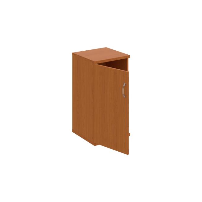 [ON240105] Stabiles L-förmiges Regal, 40 x 76,8 x 40 cm, Kirsche/Kirsche