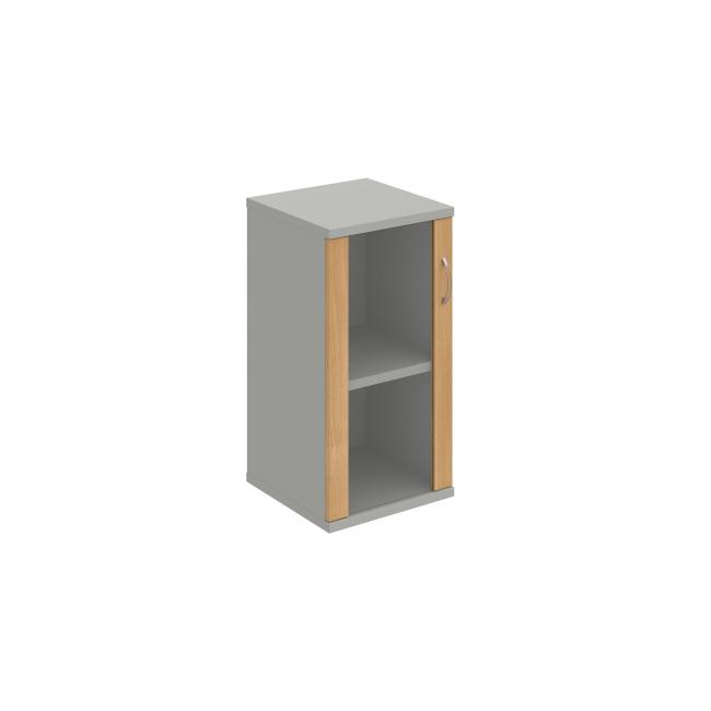 Regalschrank L Strong, 40x76,8x40 cm, Eiche/Grau