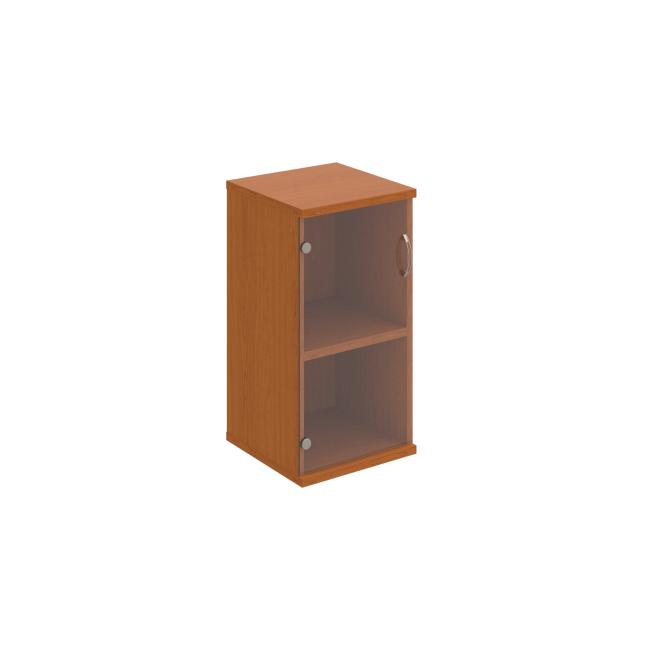 [ON240305] Stabiles L-förmiges Regal, 40 x 76,8 x 40 cm, Kirsche