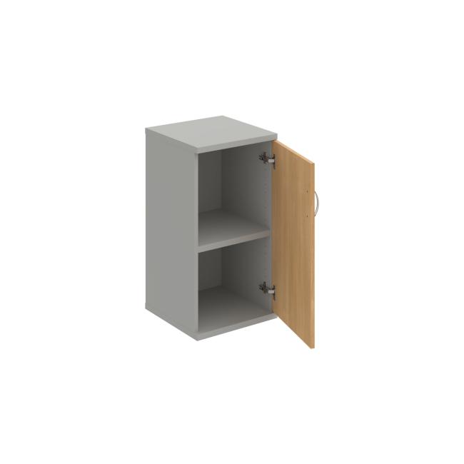 Regalschrank P Strong, 40x76,8x40 cm, Eiche/Grau