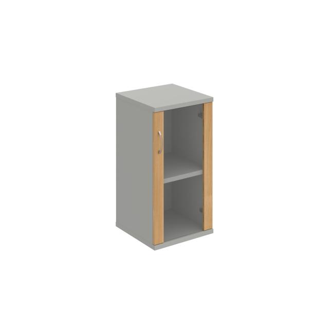 Regalschrank P Strong, 40x76,8x40 cm, Eiche/Grau