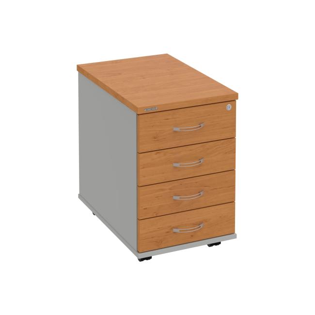 Hobis-Container, 40x60x60 cm, Erle/Grau