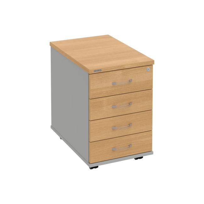 [ON246748] Hobis-Behälter, 40x60x60 cm, Eiche/Grau