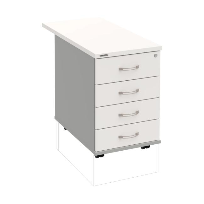 [ON248198] Hobis-Behälter, 40x60x80 cm, weiß/grau