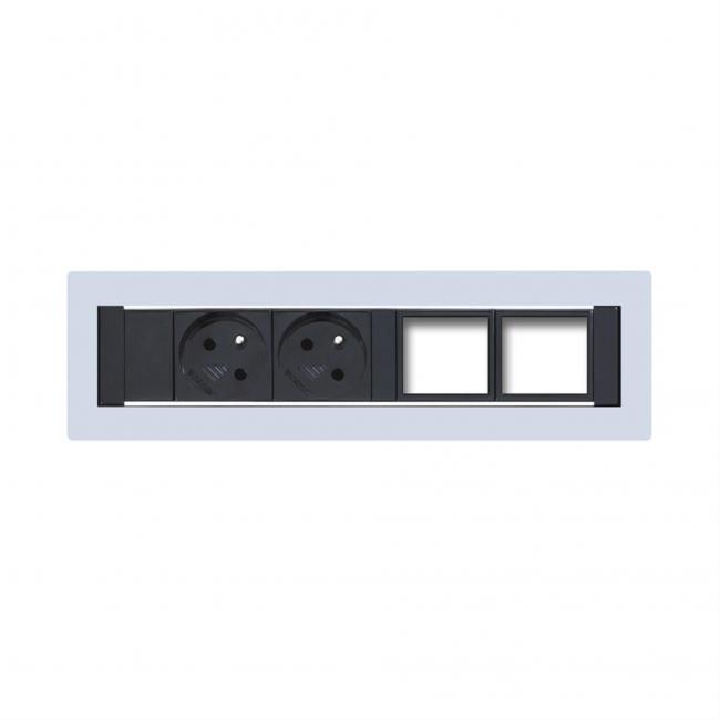 [ON251730] Konfigurierbares Festpaneel KPP 4, grau