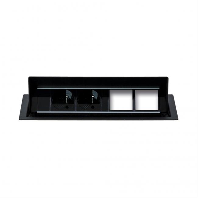 Konfigurierbares Kipppanel KPV 4, schwarz