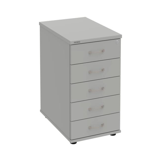 Hobis-Behälter, 40x75,5x60 cm, grau/grau