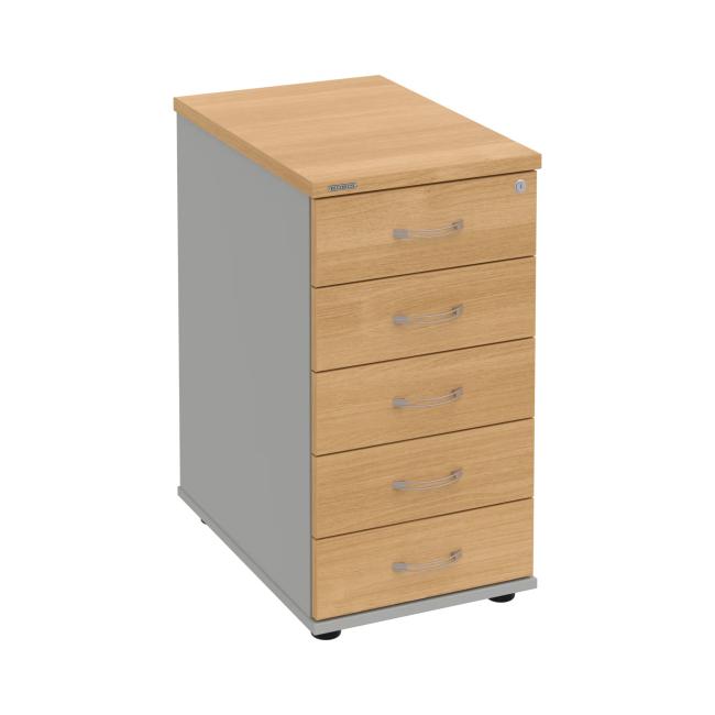 [ON256148] Hobis-Behälter, 40x75,5x60 cm, Eiche/Grau