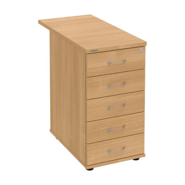 Hobis-Behälter, 40x75,5x80 cm, Eiche/Eiche