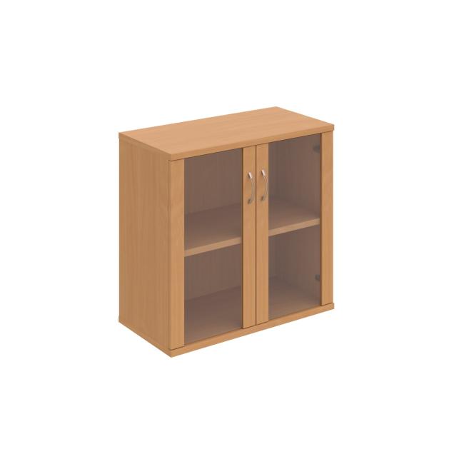 Stabiles Regal, 80 x 76,8 x 40 cm, Buche/Buche
