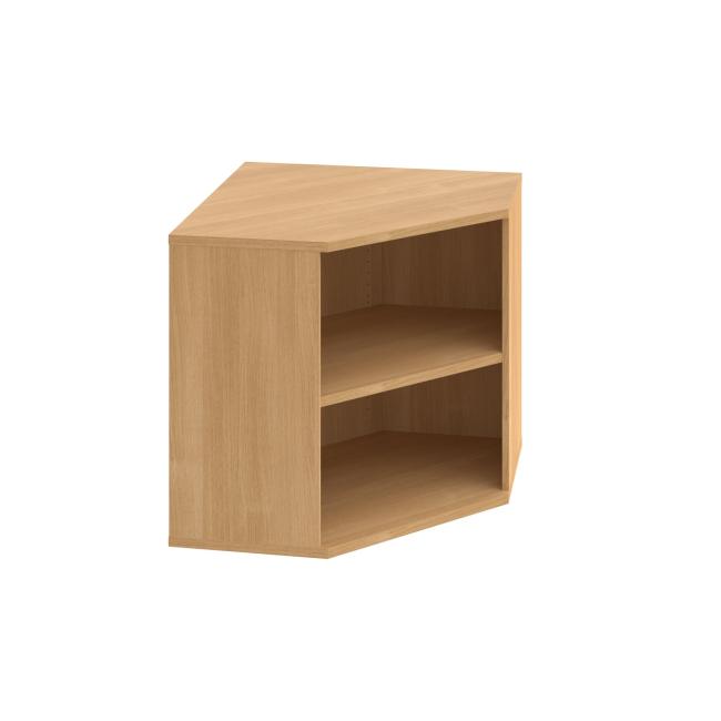 Stabiler Regalschrank, 80 x 76,8 x 40 cm, Eiche