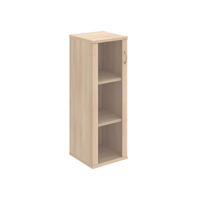 [ON340201] Stabiles L-förmiges Regal, 40 x 115,2 x 40 cm, Akazie/Akazie