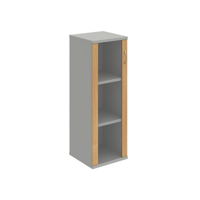 [ON340248] Regalschrank L Strong, 40x115,2x40 cm, Eiche/Grau