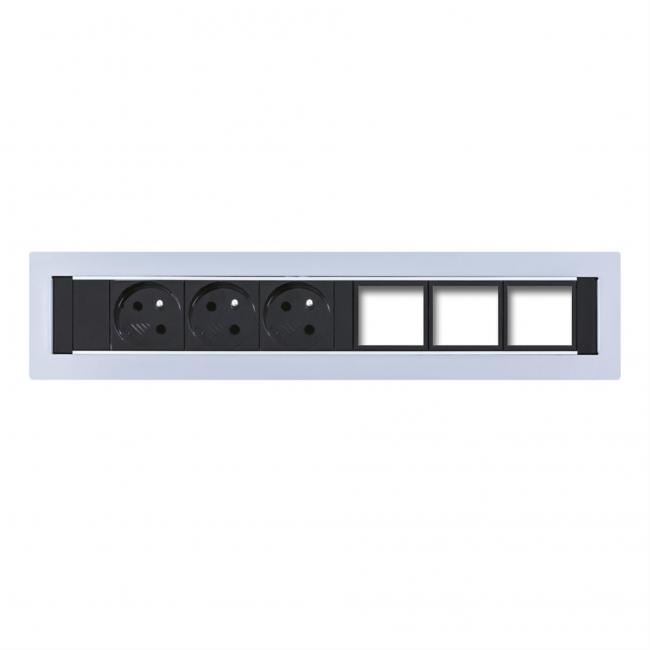 Konfigurierbares Festpaneel KPP 6, grau