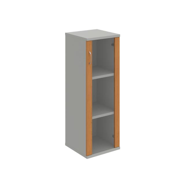 Stabiles P-Regalsystem, 40 x 115,2 x 40 cm, Erle/Grau