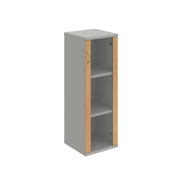 Regalschrank P Strong, 40x115,2x40 cm, Eiche/Grau