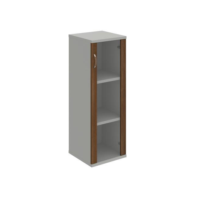 Regalsystem Strong P, 40x115,2x40 cm, Walnuss/Grau
