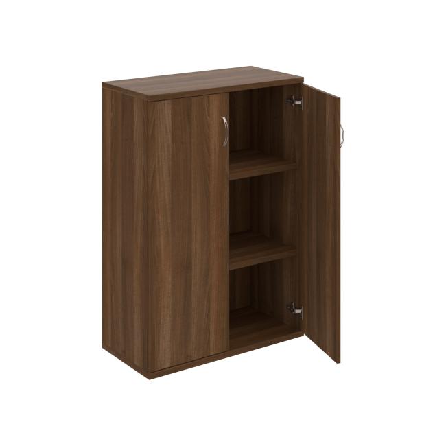 Stabiles Regal, 80 x 115,2 x 40 cm, Nussbaum/Nussbaum