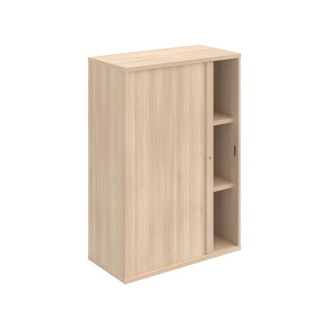 Stabiles L-förmiges Regal, 80 x 115,2 x 40 cm, Akazie/Akazie