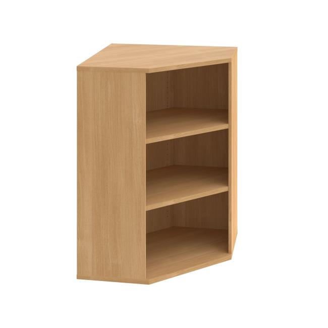 Stabiler Regalschrank, 80 x 115,2 x 40 cm, Eiche