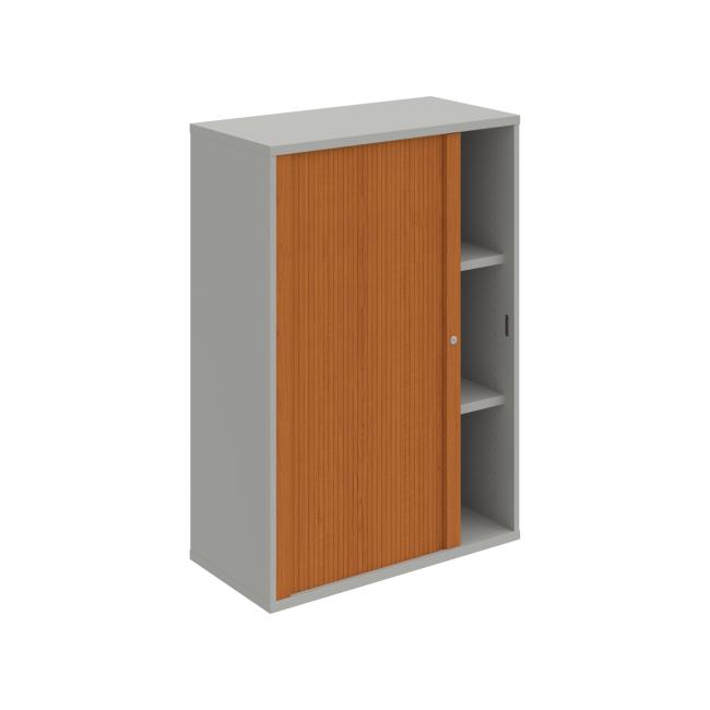 Regaleinheit Strong L, 80x115,2x40 cm, Kirsche/Grau