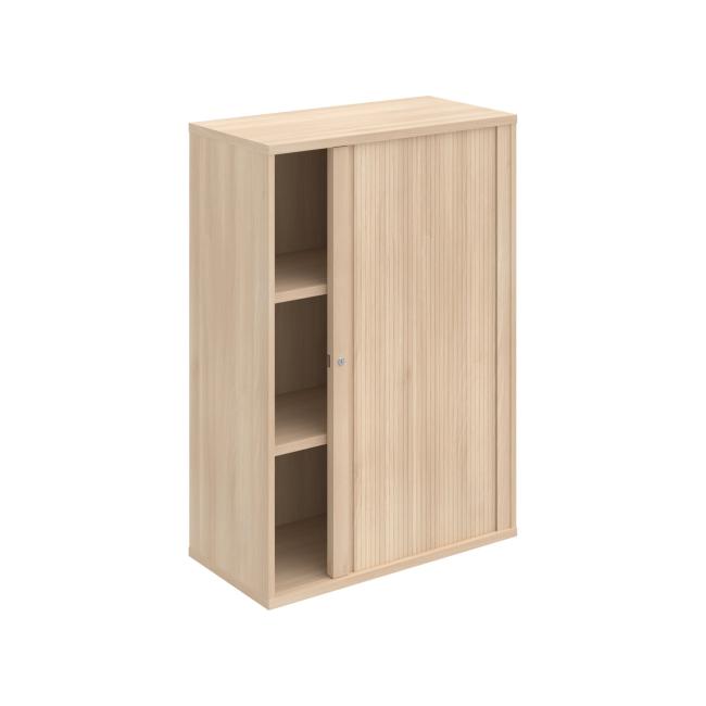 Stabiles P-Regalsystem, 80 x 115,2 x 40 cm, Akazie/Akazie