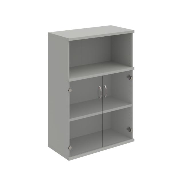 Stabiles Regal, 80 x 115,2 x 40 cm, grau