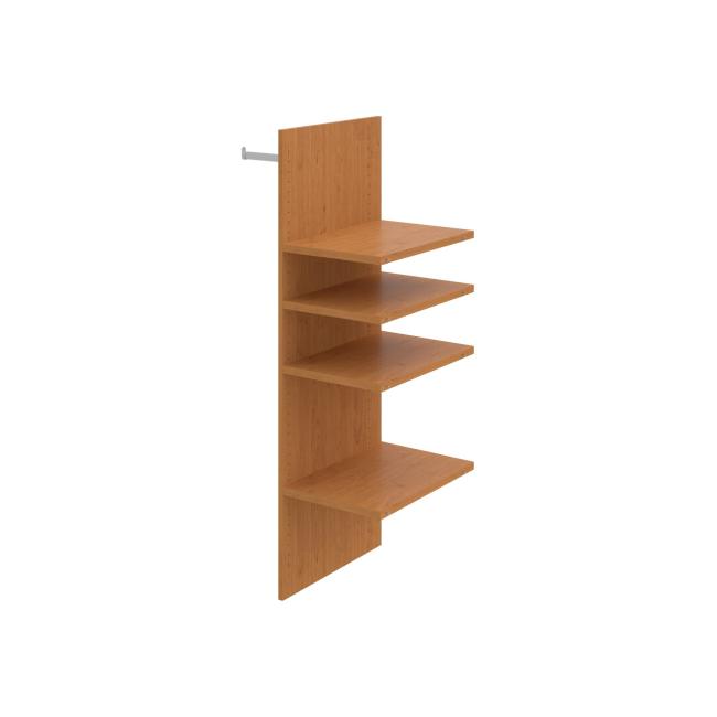 [ON390103] Kleiderschrankeinsatz Strong, für Kleiderschrankhöhe 192 cm, Erle