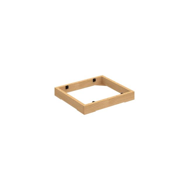 [ON400404] Stabiler Schranksockel, 40 x 5 x 36 cm, Eiche