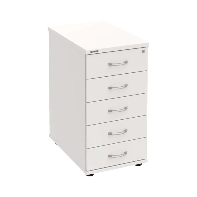 [ON400799] Hobis-Behälter, 40 x 75,5 x 60 cm, weiß/weiß